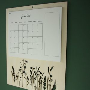 Calendrier fleurs 2025 - 2026 - 2027