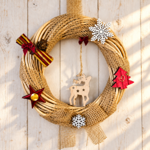 1/2 journée Couronne de Noël