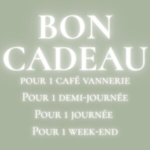 Bon cadeau pour un atelier